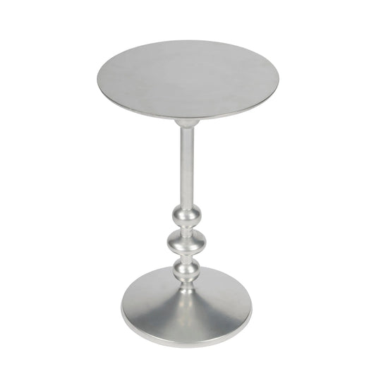 Zora Iron Pedestal Side Table