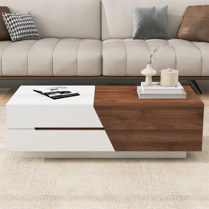Table basse coulissante extensible Merax Modern