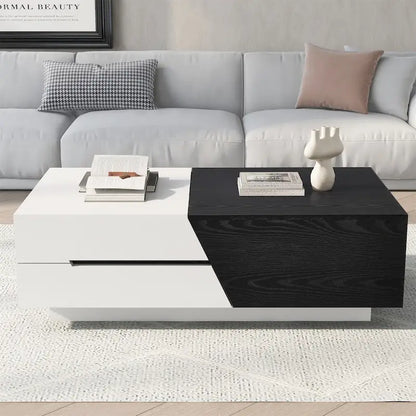 Table basse coulissante extensible Merax Modern