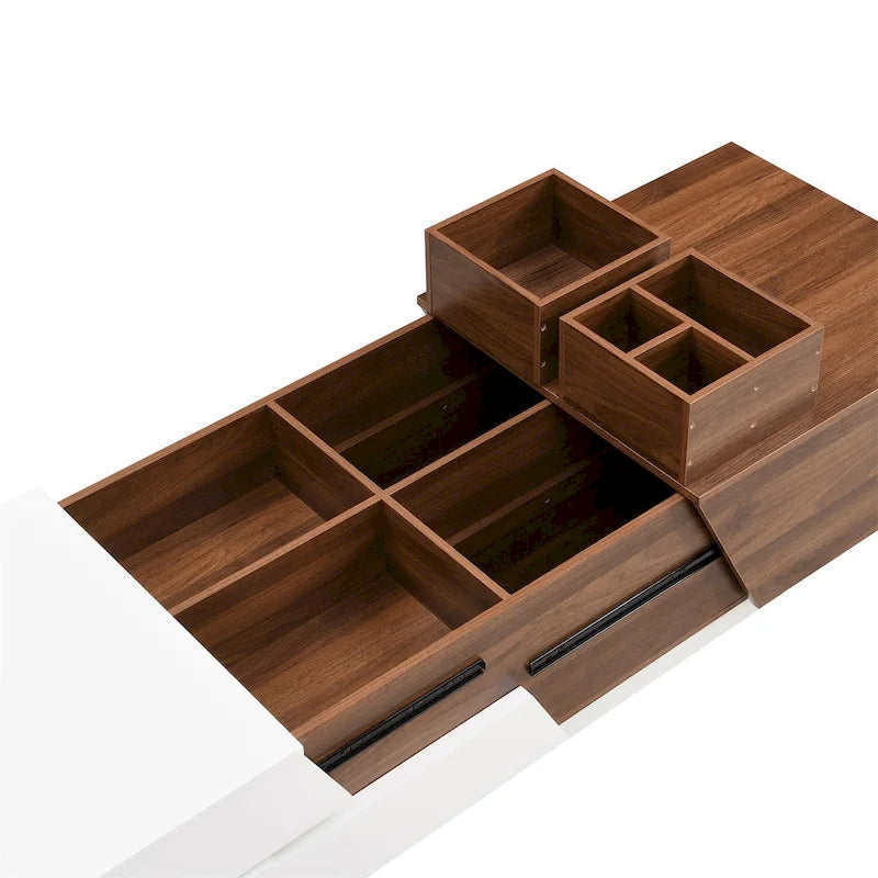 Table basse coulissante extensible Merax Modern