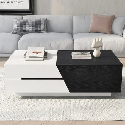 Table basse coulissante extensible Merax Modern
