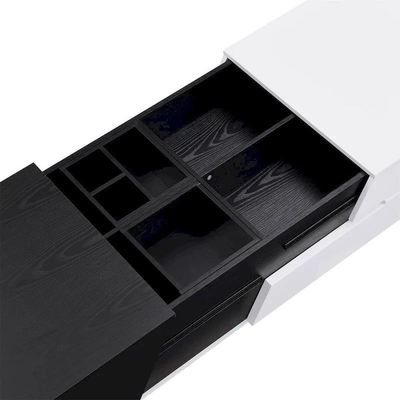 Table basse coulissante extensible Merax Modern