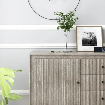 Meuble d'appoint Camilo à 3 tiroirs en bois - 39,5 x 16 x 31