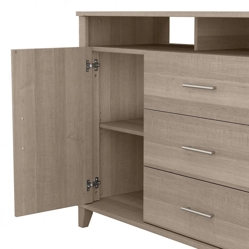 Meuble TV haut Somerset avec rangement par Bush Furniture