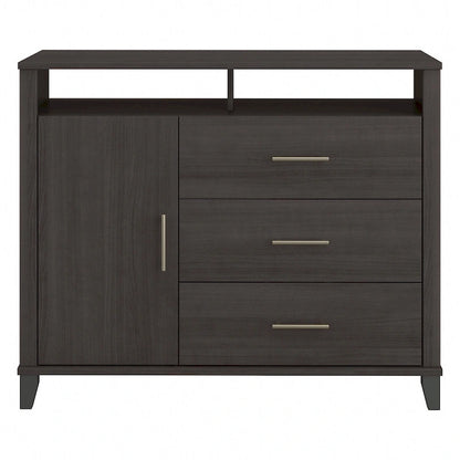 Meuble TV haut Somerset avec rangement par Bush Furniture