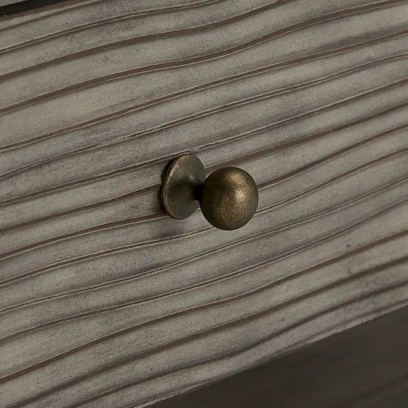 Table Coober en fibrociment gris antique avec étagère par iNSPIRE Q Modern