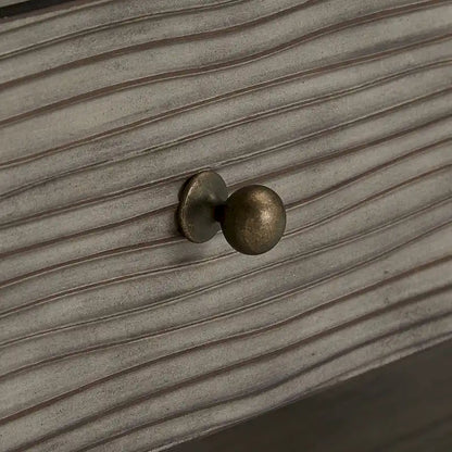 Table Coober en fibrociment gris antique avec étagère par iNSPIRE Q Modern