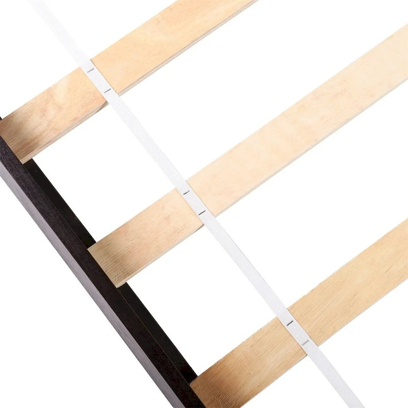 Lit plateforme double en bois Harper &amp; Bright Designs