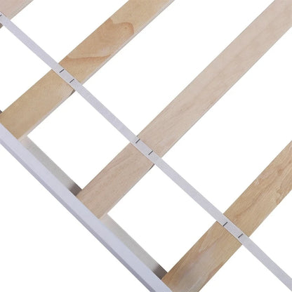 Lit plateforme double en bois Harper &amp; Bright Designs