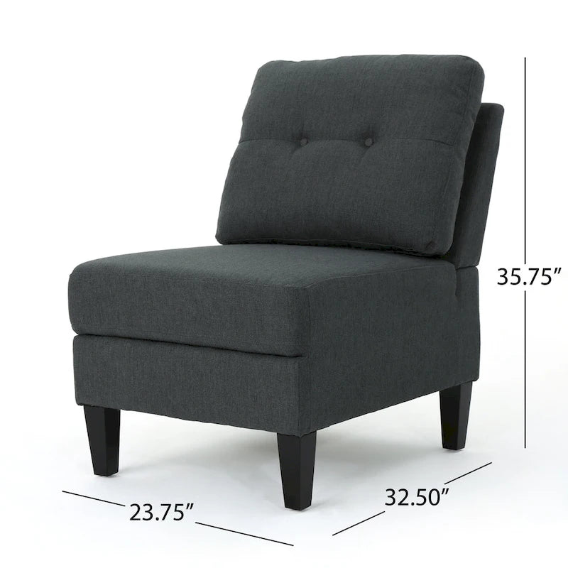 Ensemble de canapés d'angle 5 pièces Emmie de style moderne du milieu du siècle par Christopher Knight Home