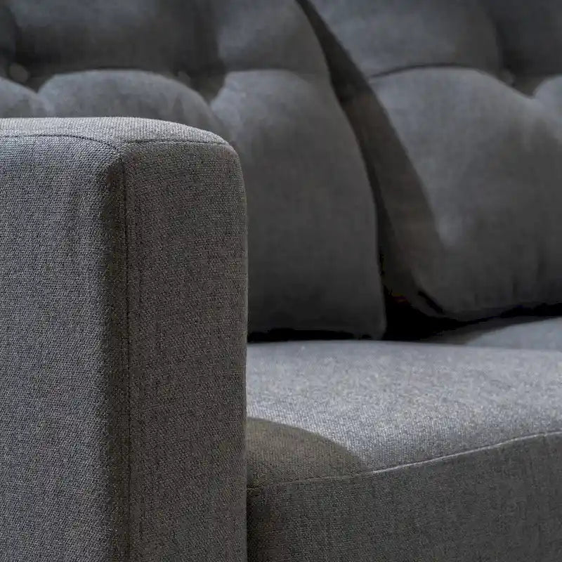 Ensemble de canapés d'angle 5 pièces Emmie de style moderne du milieu du siècle par Christopher Knight Home