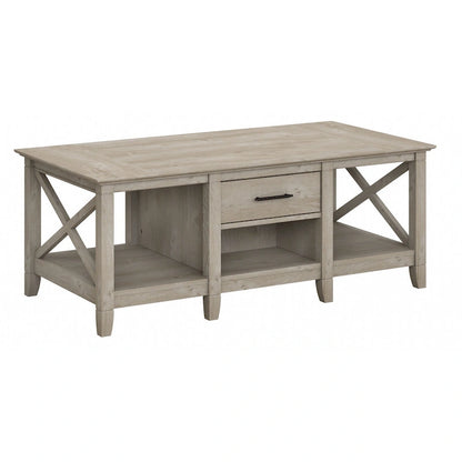 Table basse Key West avec rangement par Bush Furniture