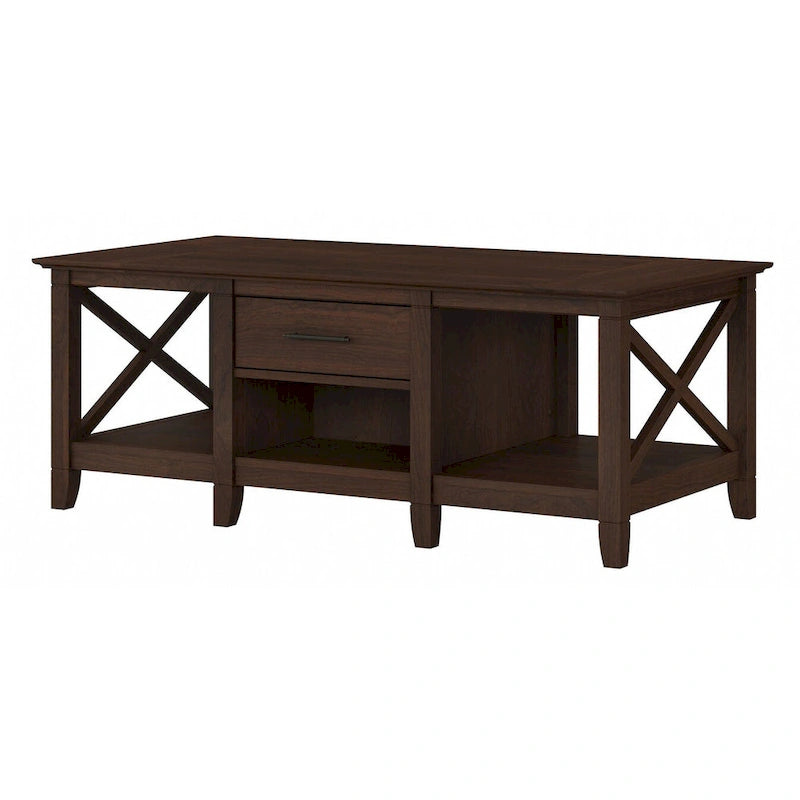 Table basse Key West avec rangement par Bush Furniture