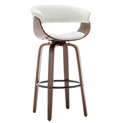 Tabouret de bar moderne rembourré Lalit (lot de 2 tabourets)