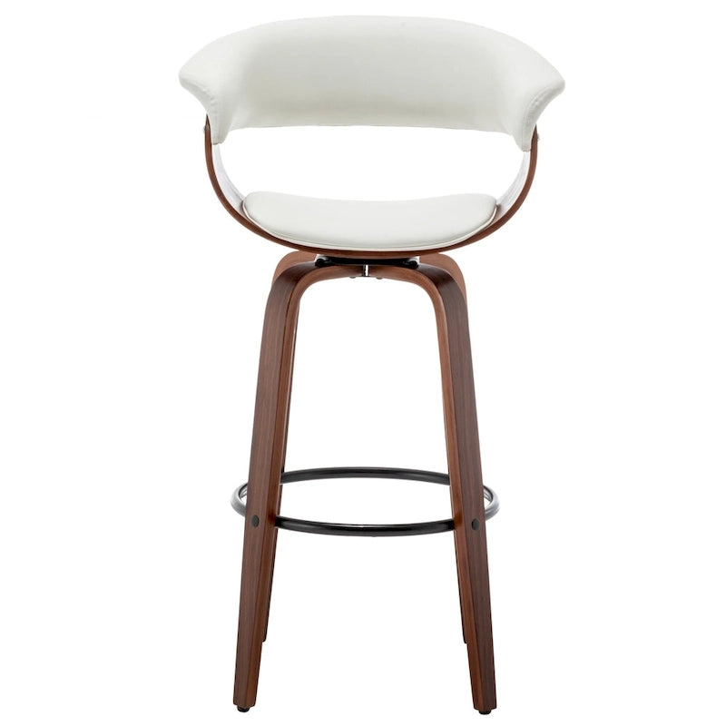 Tabouret de bar moderne rembourré Lalit (lot de 2 tabourets)