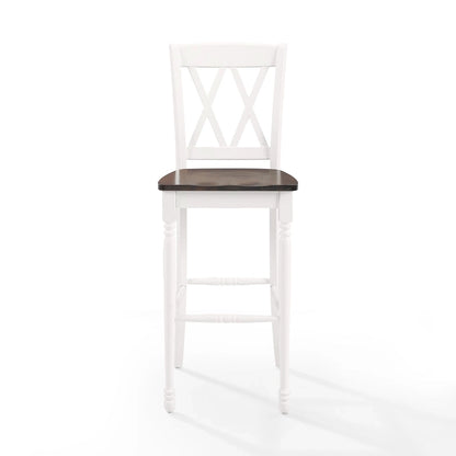 Ensemble de 2 tabourets de bar Crosley Shelby - 45,7 cm (L) x 55,2 cm (P) x 118,1 cm (H)