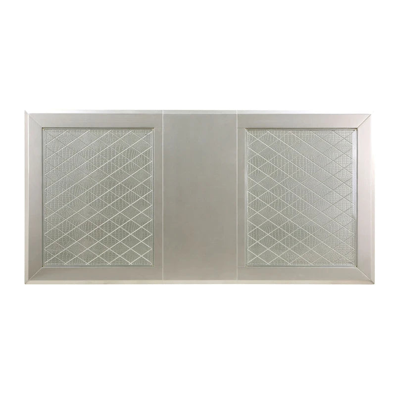 Ensemble de salle à manger 7 pièces Medlee Glam en bois gris de Furniture of America