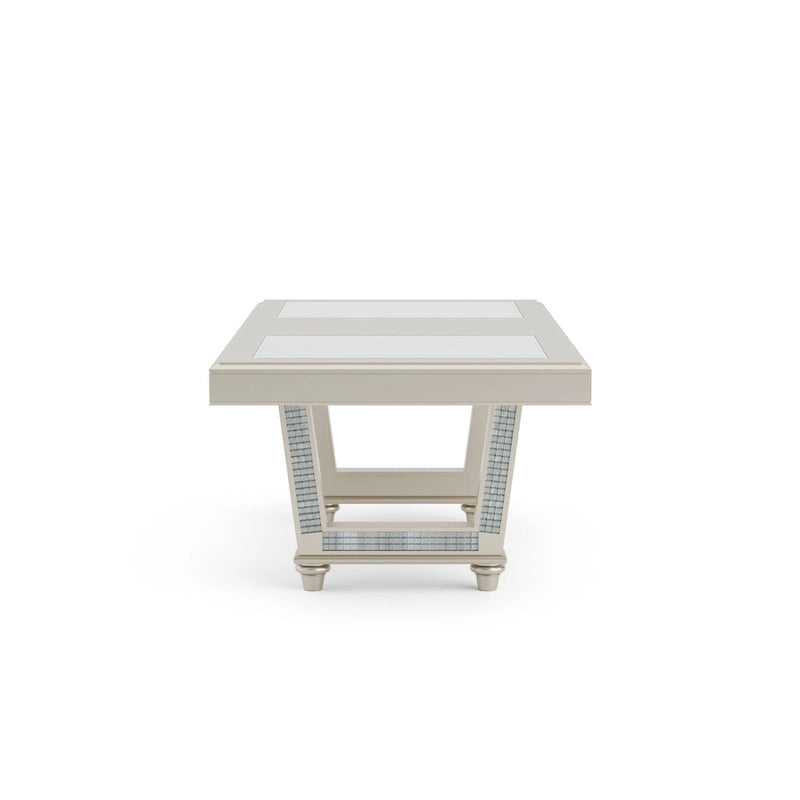 Ensemble de salle à manger 7 pièces Medlee Glam en bois gris de Furniture of America