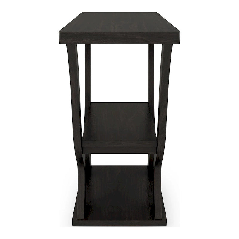 Console DH BASIC Transitional Espresso 39 pouces avec étagère ouverte par Denhour