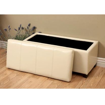 Banc de rangement Tiffany Ariel Ivory