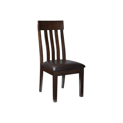 Chaise de salle à manger Haddigan - Lot de 2 - Marron foncé