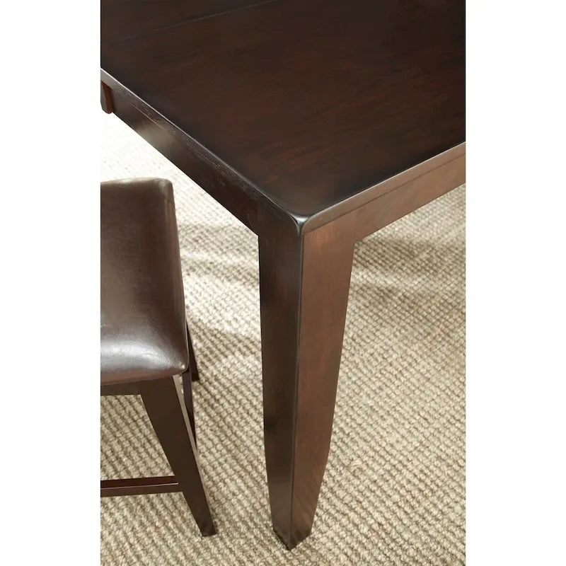 Table haute Steve Silver Copley avec rallonge intégrée