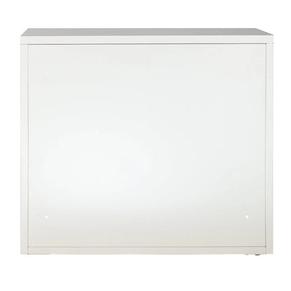 Armoire murale à porte vitrée de style rétro