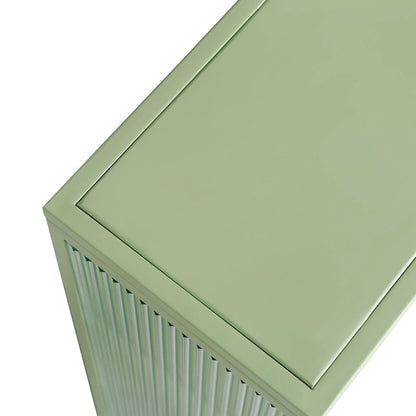 Armoire murale à porte vitrée de style rétro