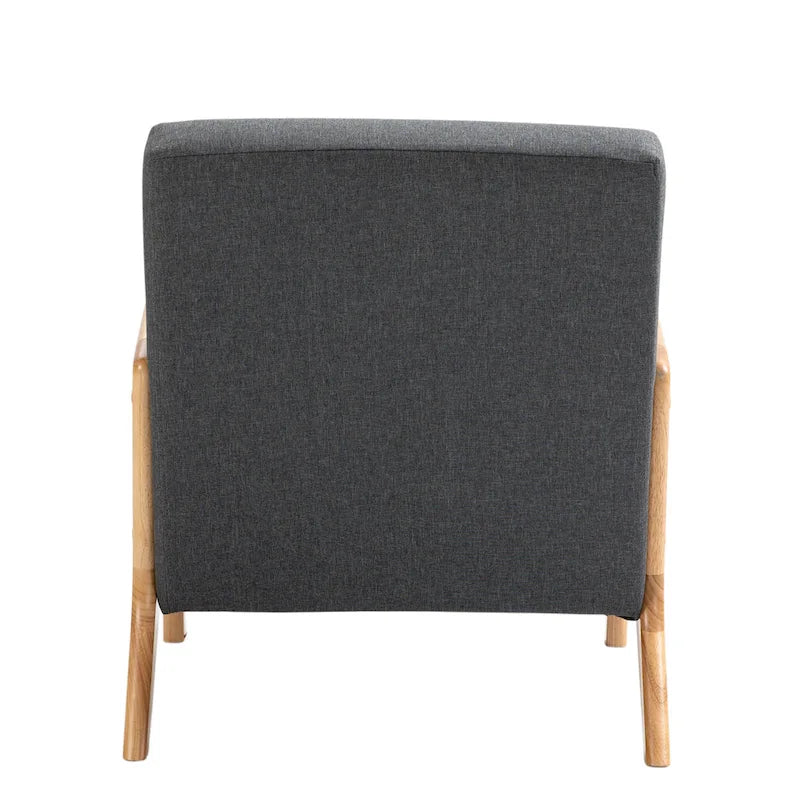 Fauteuil rembourré avec chaises d'appoint modernes et élégantes - 65,5 cm (L) x 73 cm (H) x 82 cm (P)