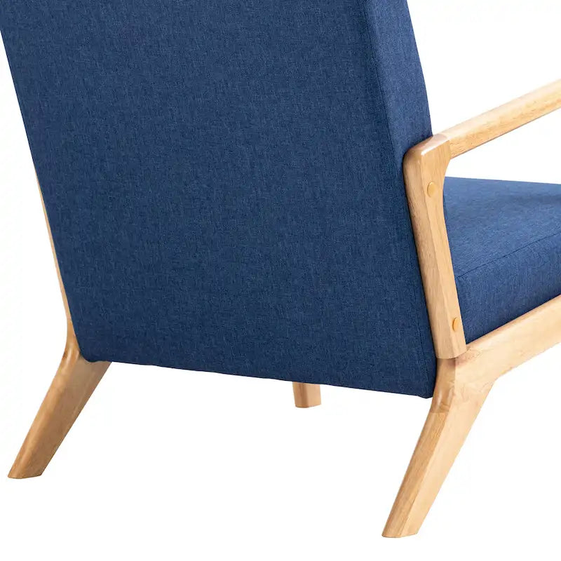 Fauteuil rembourré avec chaises d'appoint modernes et élégantes - 65,5 cm (L) x 73 cm (H) x 82 cm (P)