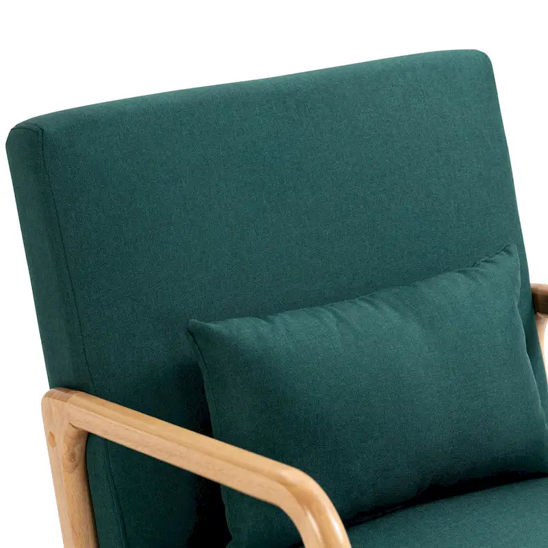 Fauteuil rembourré avec chaises d'appoint modernes et élégantes - 65,5 cm (L) x 73 cm (H) x 82 cm (P)
