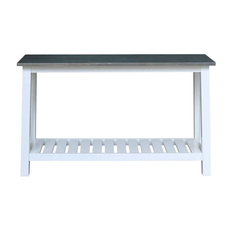 Console/table basse Surrey en bois massif