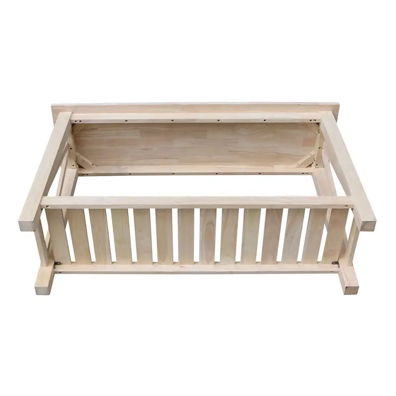 Console/table basse Surrey en bois massif