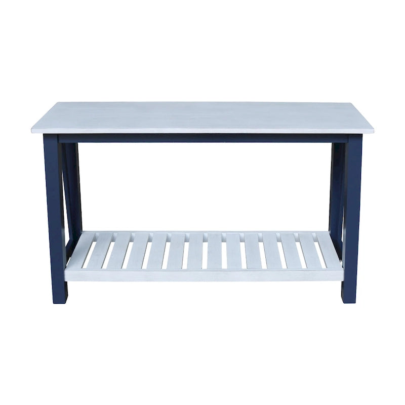 Console/table basse Surrey en bois massif