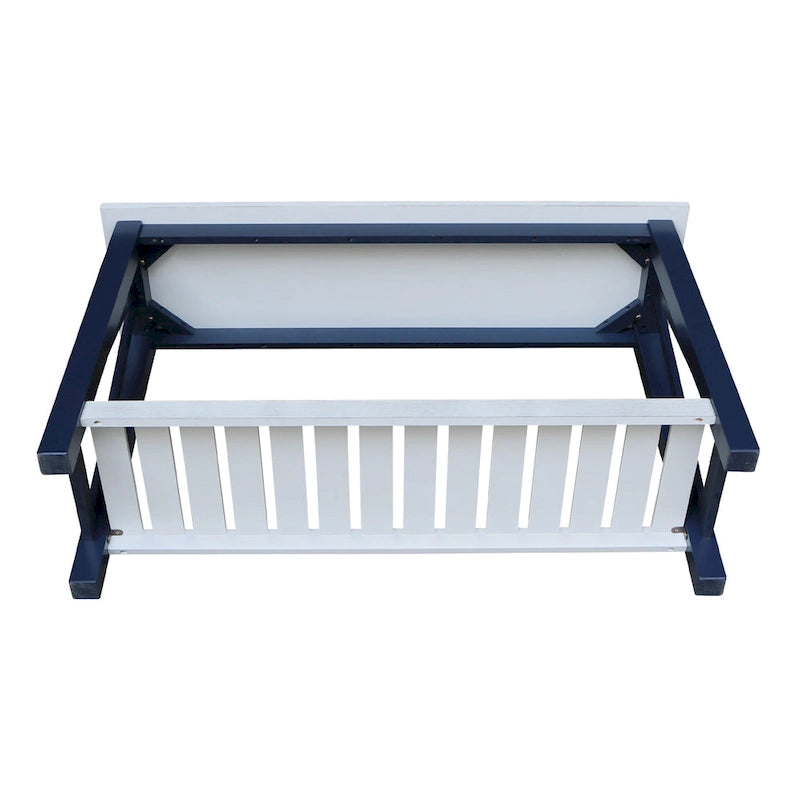 Console/table basse Surrey en bois massif