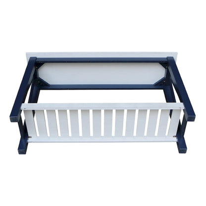 Console/table basse Surrey en bois massif