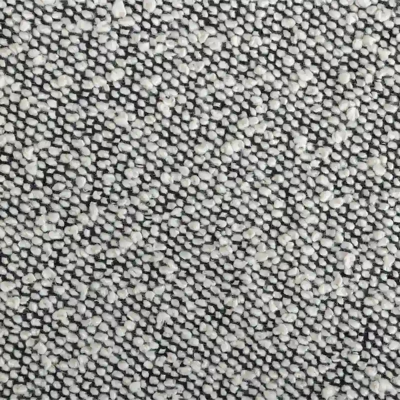 Chaises de salle à manger rondes modernes en bouclette Burbank de Roundhill Furniture, lot de 2