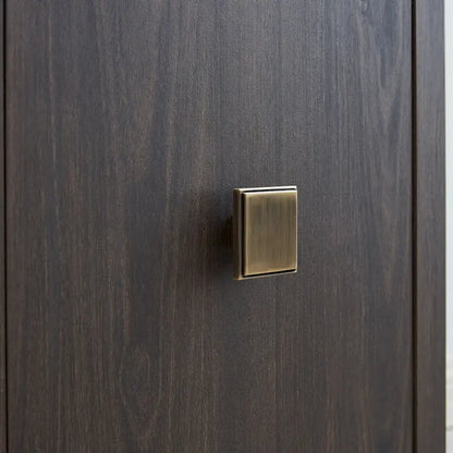 Meuble TV Juniper 58 avec insert de cheminée en cristal