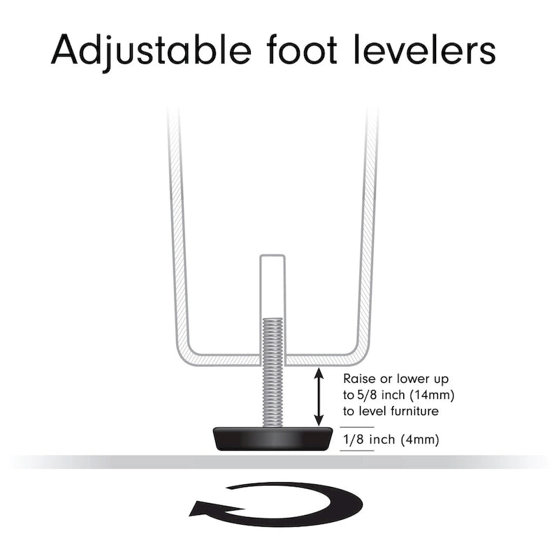 Meuble TV Juniper 58 avec insert de cheminée en cristal