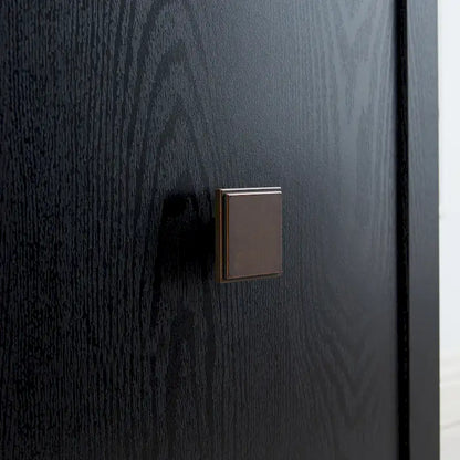 Meuble TV Juniper 58 avec insert de cheminée en cristal