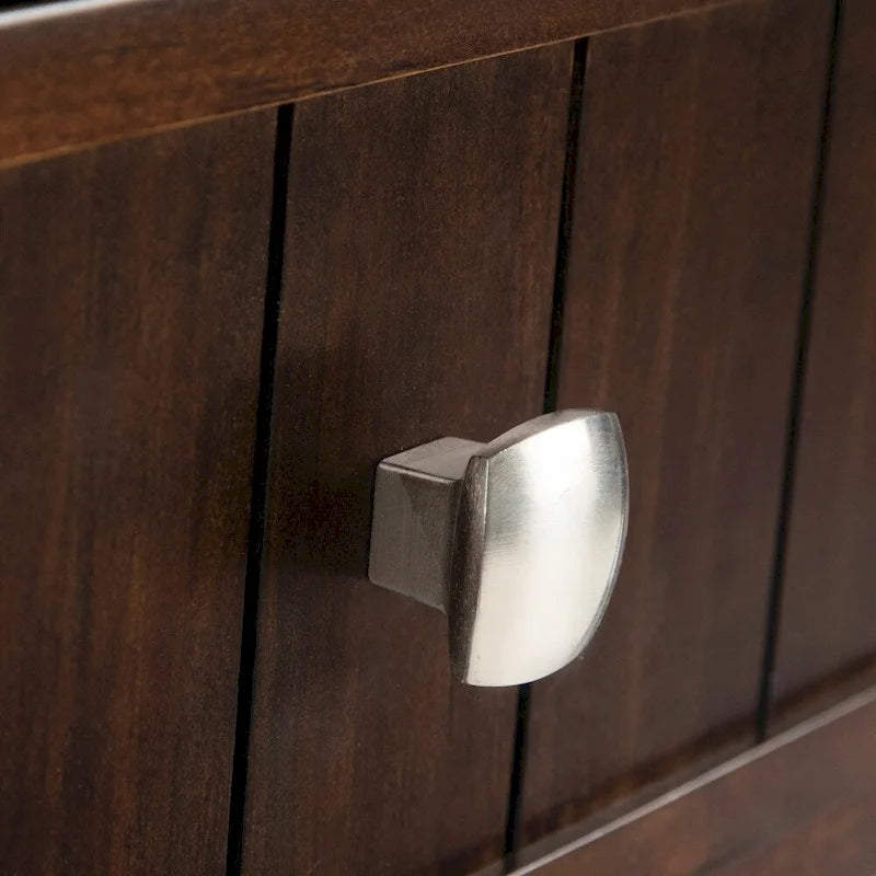 Console/table basse large en bois massif WYNDENHALL Normandy, style transitionnel, 152 cm (60 po) de large - 152 x 41 x 76 cm (60 x 16 x 30 po)