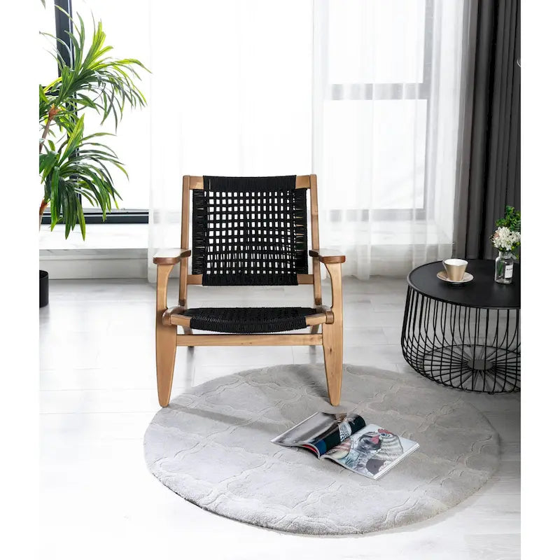 Fauteuil d'appoint tissé Boraam Harrison