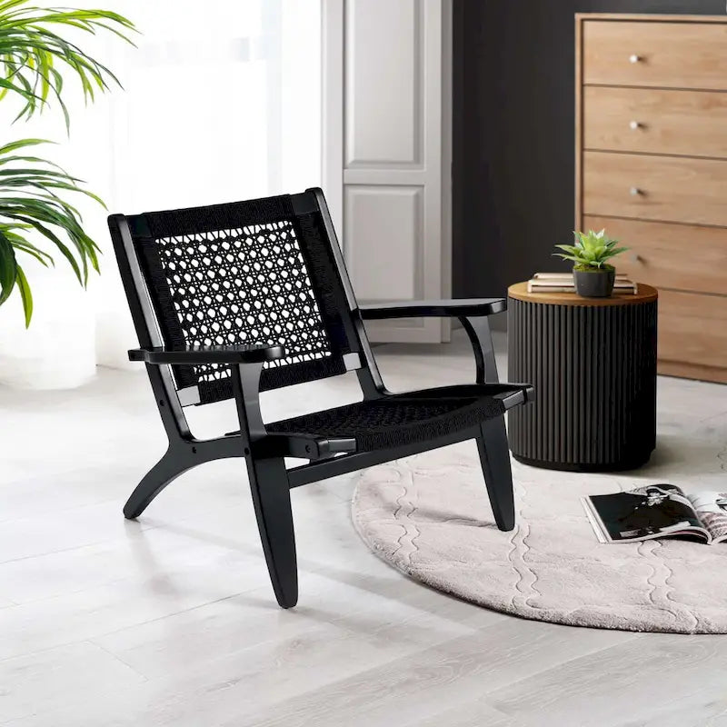 Fauteuil d'appoint tissé Boraam Harrison