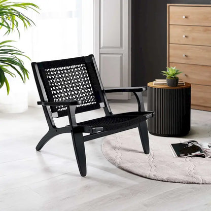 Fauteuil d'appoint tissé Boraam Harrison