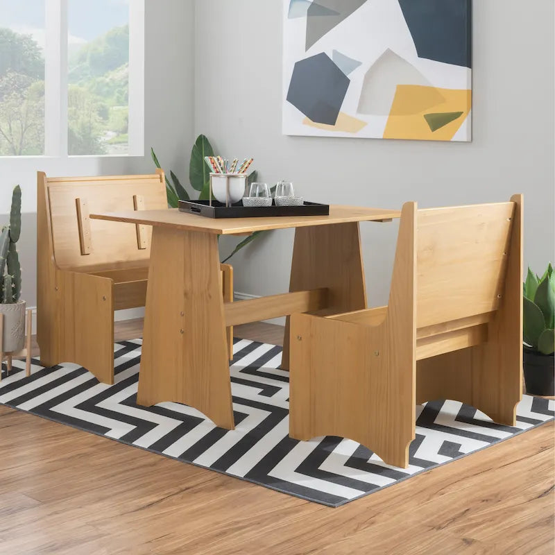 Table de petit-déjeuner rectangulaire de style ferme Beatty