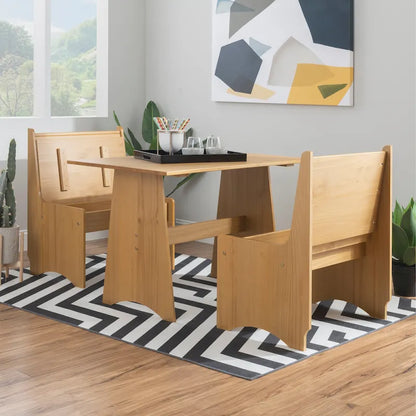 Table de petit-déjeuner rectangulaire de style ferme Beatty