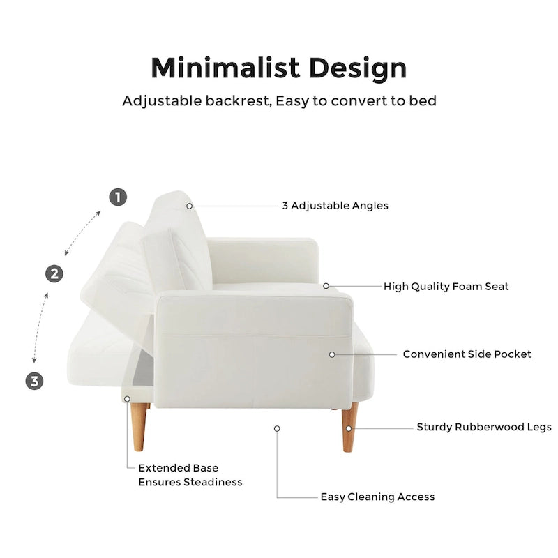 Canapé-lit convertible moderne VANOMi