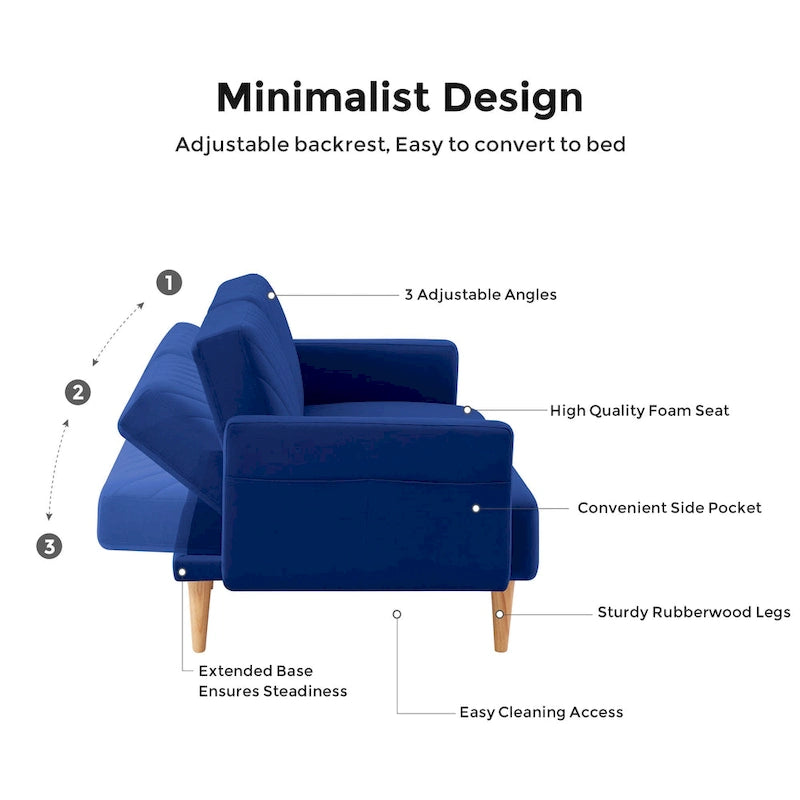 Canapé-lit convertible moderne VANOMi