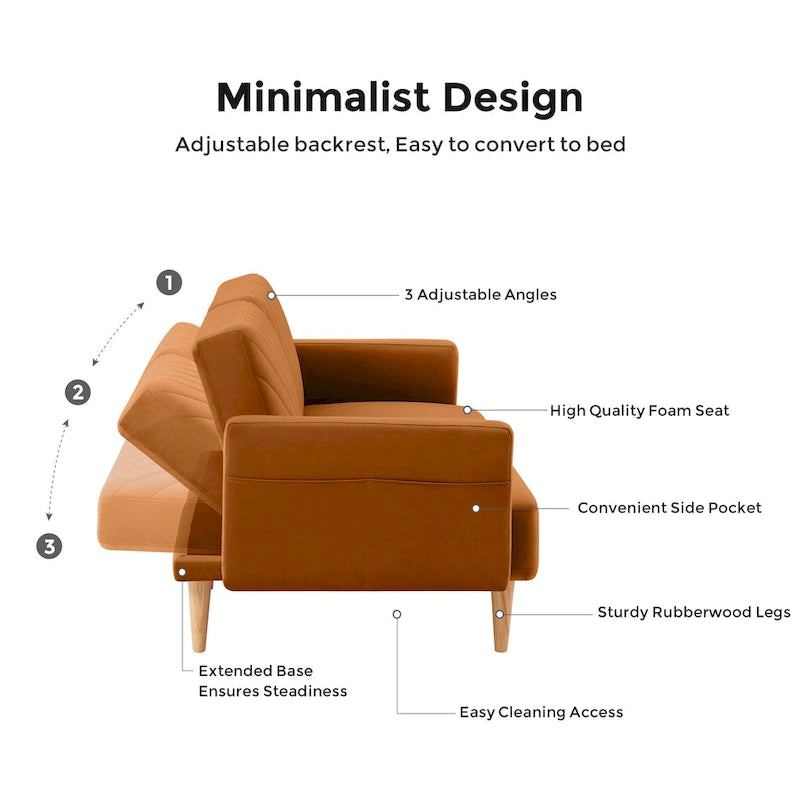 Canapé-lit convertible moderne VANOMi