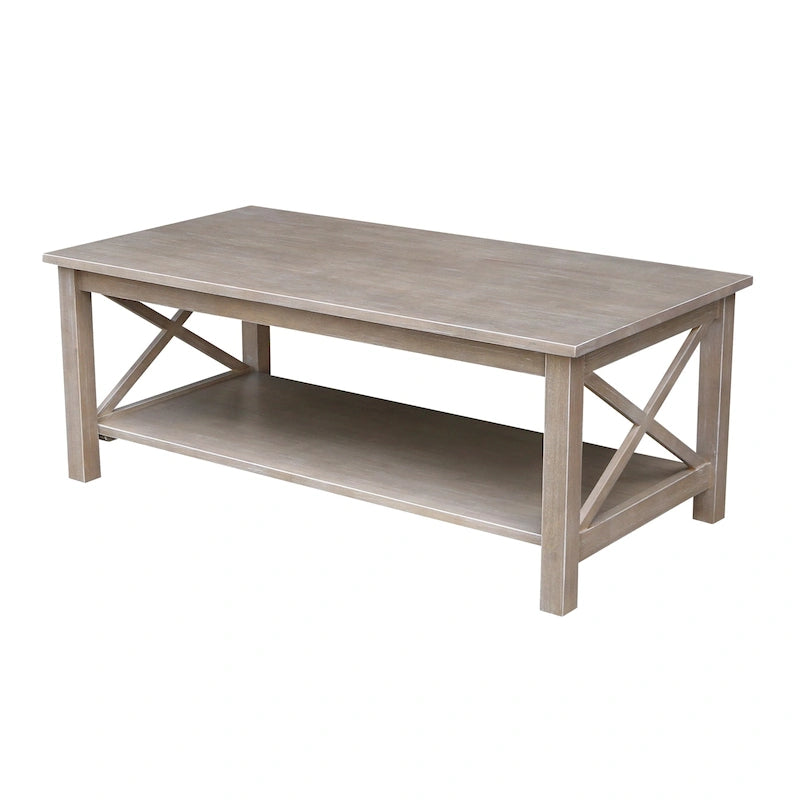 Table basse Hampton en bois massif